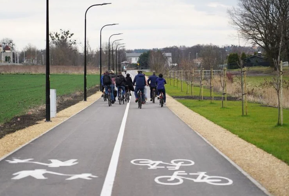 Rowerem do Przyjemnej. Trakt pieszo-rowerowy w Rybniku