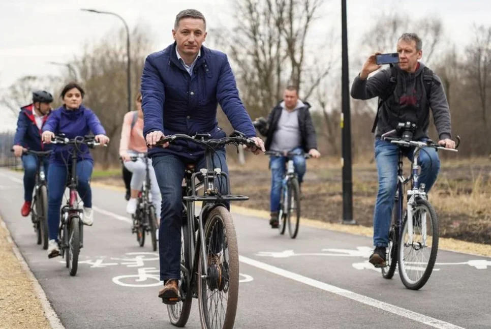 Rowerem do Przyjemnej. Trakt pieszo-rowerowy w Rybniku