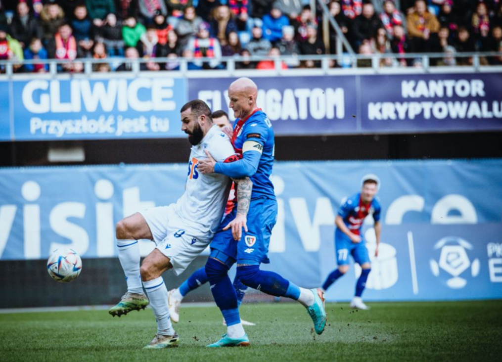 Remis Piasta Gliwice z mistrzem Polski