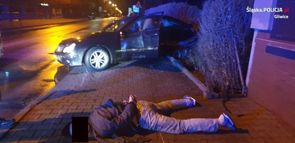 Nie zatrzymał się do kontroli. Pościg za 39-latkiem w Gliwicach!