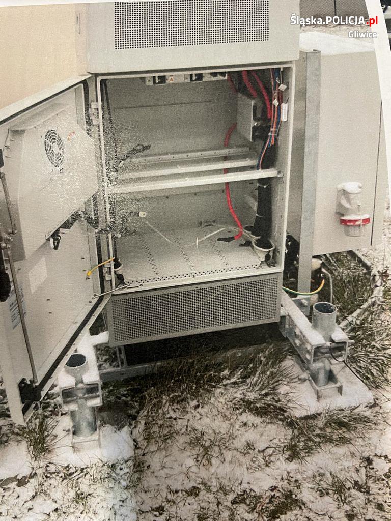 Stacje komórkowe jako źródło łupów 23-latka. Gliwiczanin przyznał się do swojej winy!