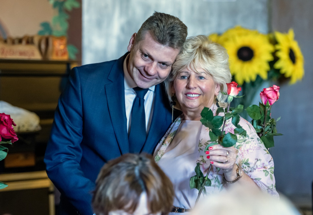 [FOTO] Prezydent Bytomia spotkał się z seniorkami z okazji Dnia Kobiet