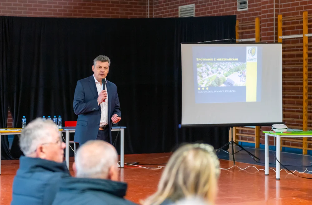 Prezydent Bytomia spotkał się z mieszkańcami Suchej Góry