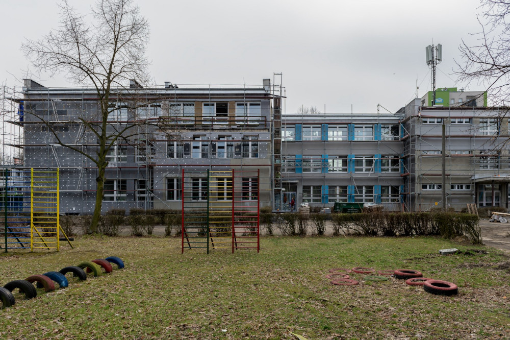 Bytom: Termomodernizacja budynku Szkoły Podstawowej Specjalnej nr 2 dobiega końca