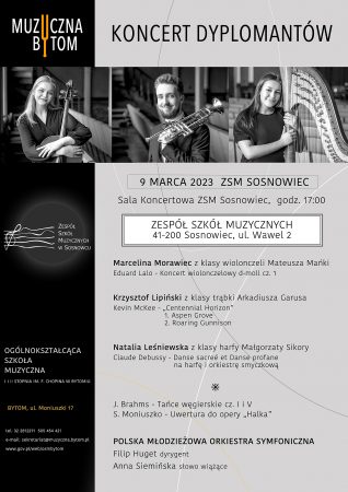 Szkoła Muzyczna zaprasza na gościnny koncert dyplomantów