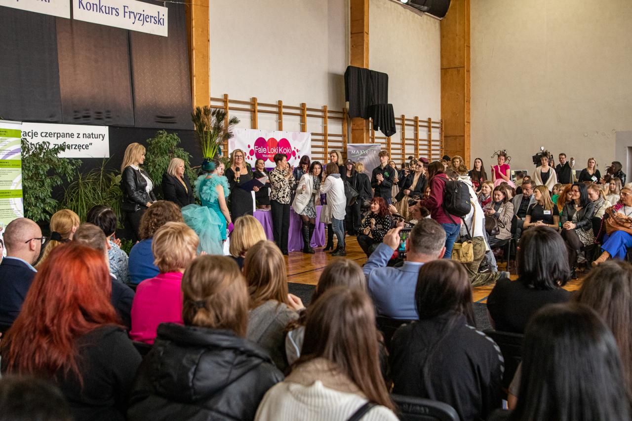 Finał VIII edycji Ogólnopolskiego Konkursu "Młody mistrz fryzjerstwa" 2