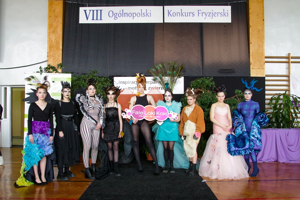 Finał VIII edycji Ogólnopolskiego Konkursu "Młody mistrz fryzjerstwa" w Sosnowcu