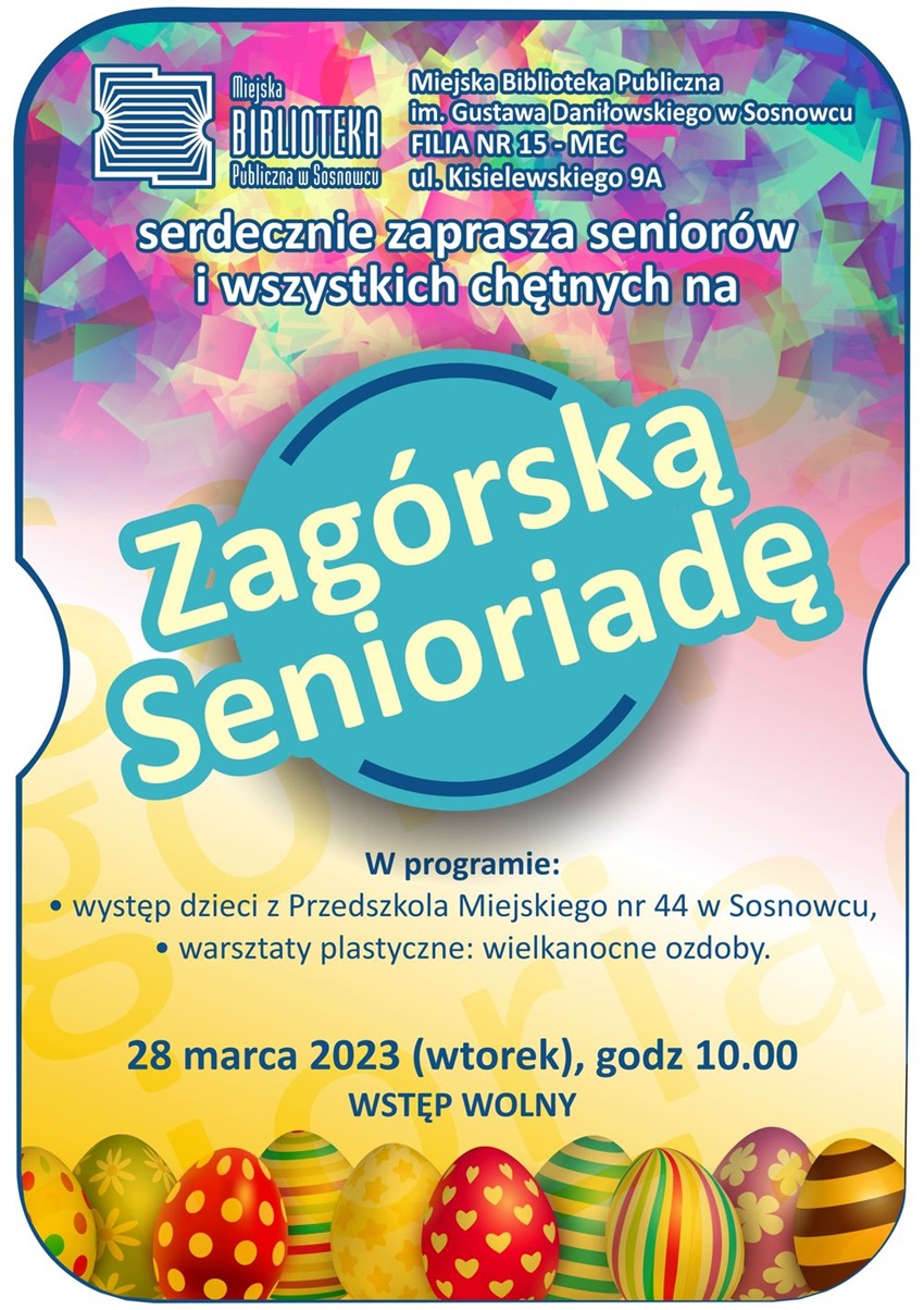 Zagórska Senioriada. Spotkanie wielkanocne w Sosnowcu