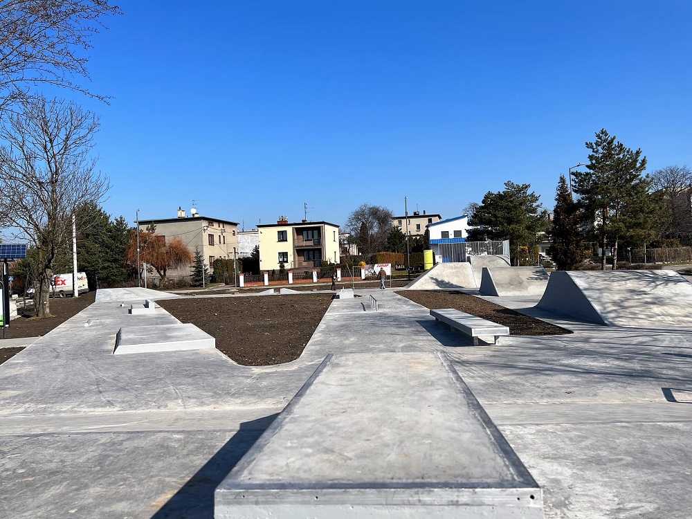 Mikołów: Skatepark na Grażyńskiego został oddany do użytku