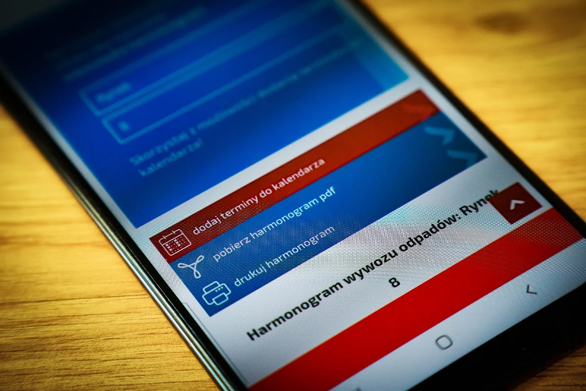 Kiedy będą wywożone odpady? Możesz sprawdzić w telefonie!