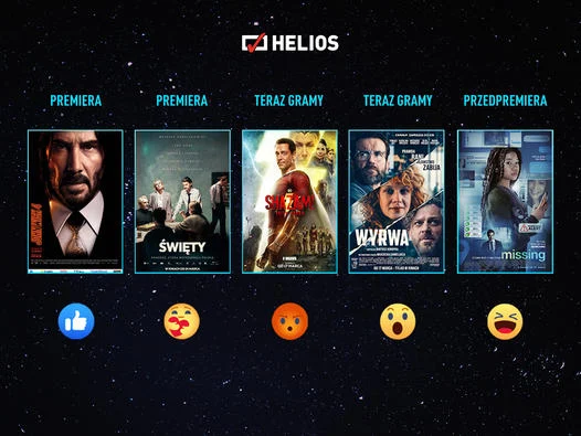 Helios prezentuje porywające seanse!