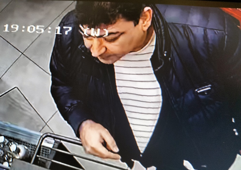 Podejrzewany o oszustwo metodą na tzw. przewałkę. Rozpoznajesz tego mężczyznę?