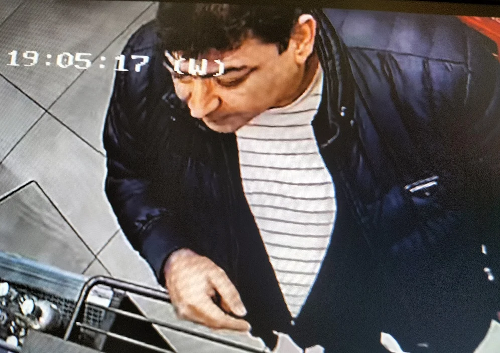 Podejrzewany o oszustwo metodą na tzw. przewałkę. Rozpoznajesz tego mężczyznę?