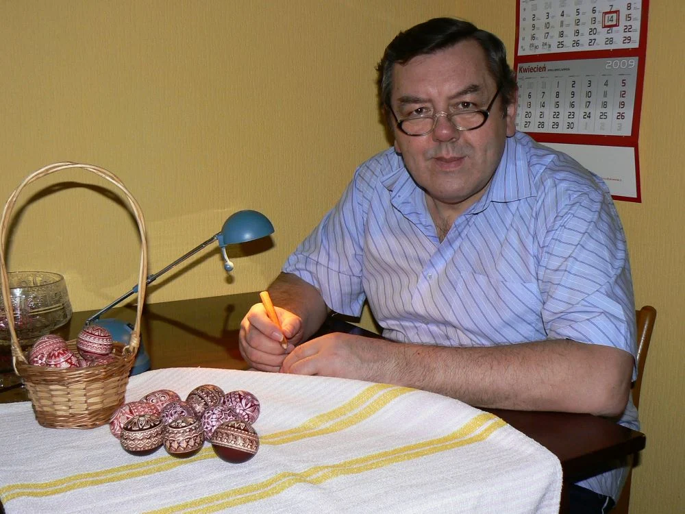 Kilka słów o kroszonkarstwie - rozmowa z panem Leszkiem Jęczmykiem