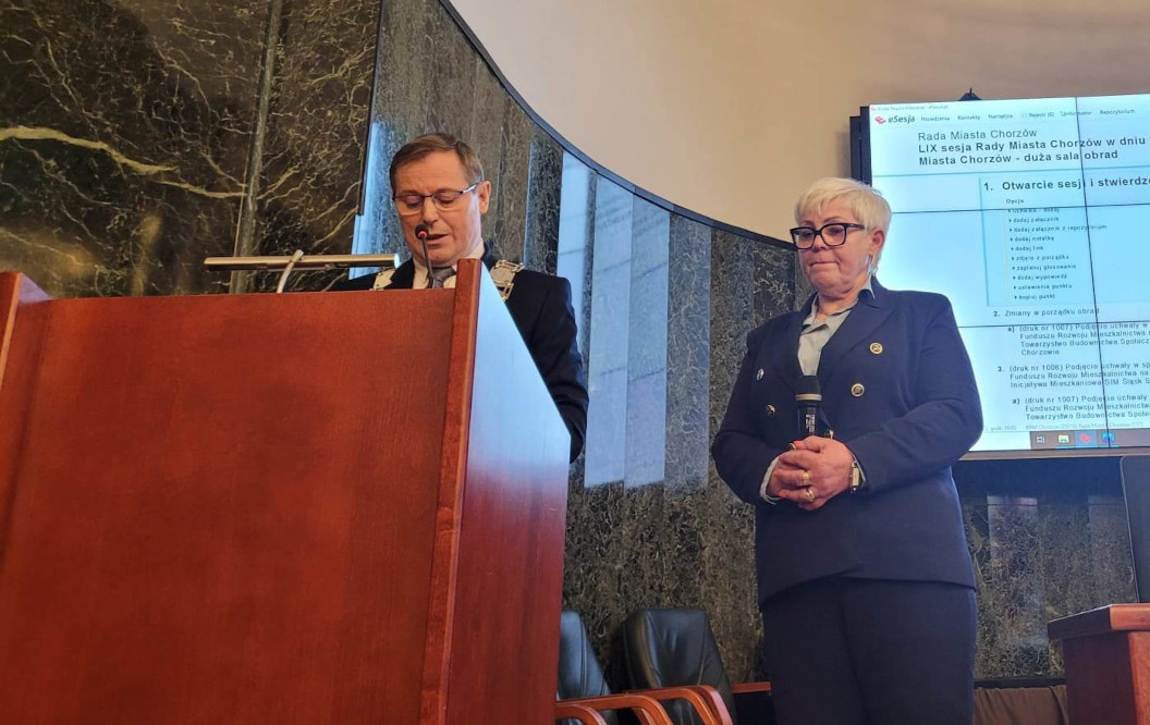Chorzów ma nową radną. Zmiany w składzie Rady Miasta