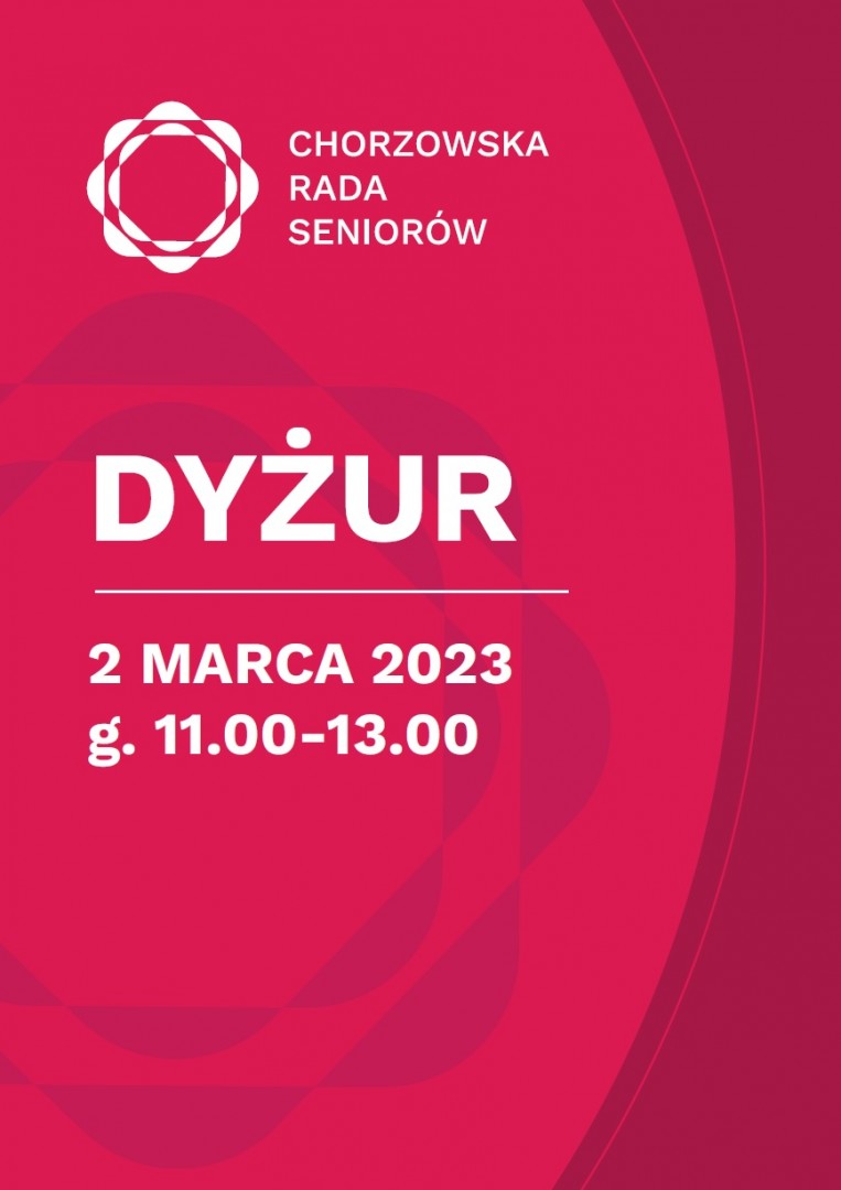 Dyżur chorzowskiej Rady Seniorów