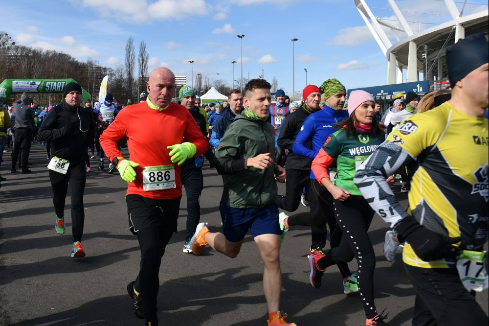 Biegacze przywitali wiosnę! Zobaczcie zdjęcia z Biegu Wiosennego w Parku Śląskim!