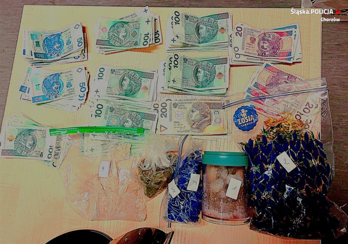 26-latek posiadał dużą ilość narkotyków. Mężczyzna usłyszał zarzuty