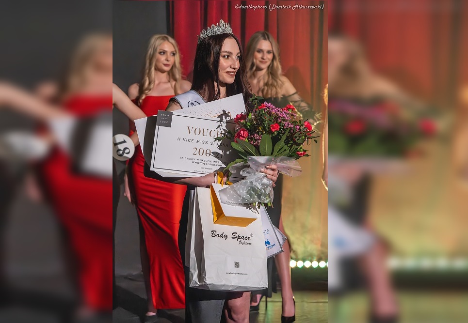 Oliwia Masłowska z Chorzowa zdobyła tytuł II vice Miss Śląska 2023!