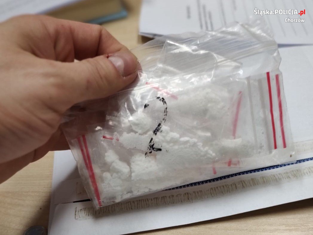 46-latek zatrzymany za posiadanie narkotyków. Policjanci przejęli 185 gramów narkotyków