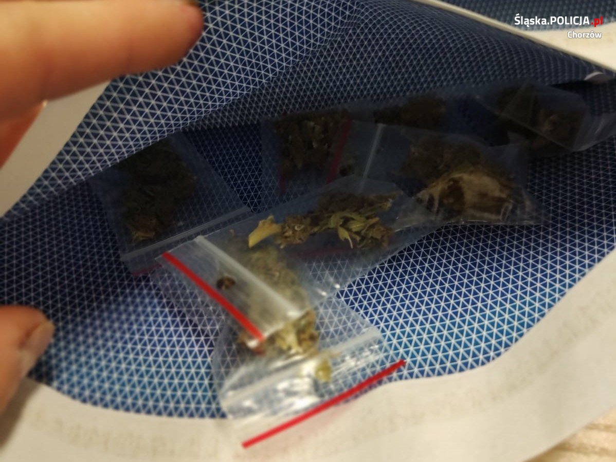 46-latek zatrzymany za posiadanie narkotyków. Policjanci przejęli 185 gramów narkotyków