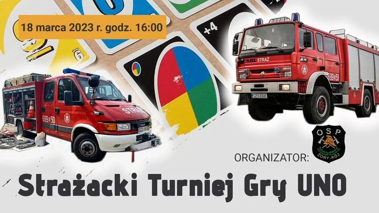 Zagraj w UNO z OSP Rój!