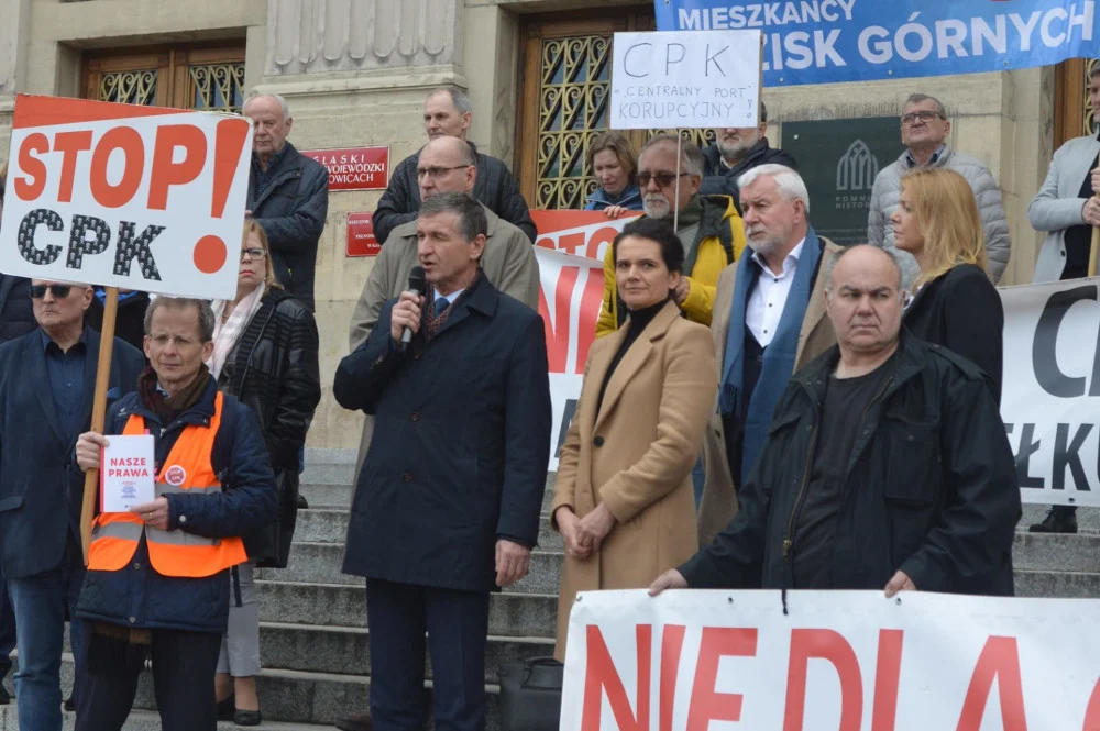 Główny protest przeciwko CPK w najbliższy piątek. Ostre reakcje na inwestycję