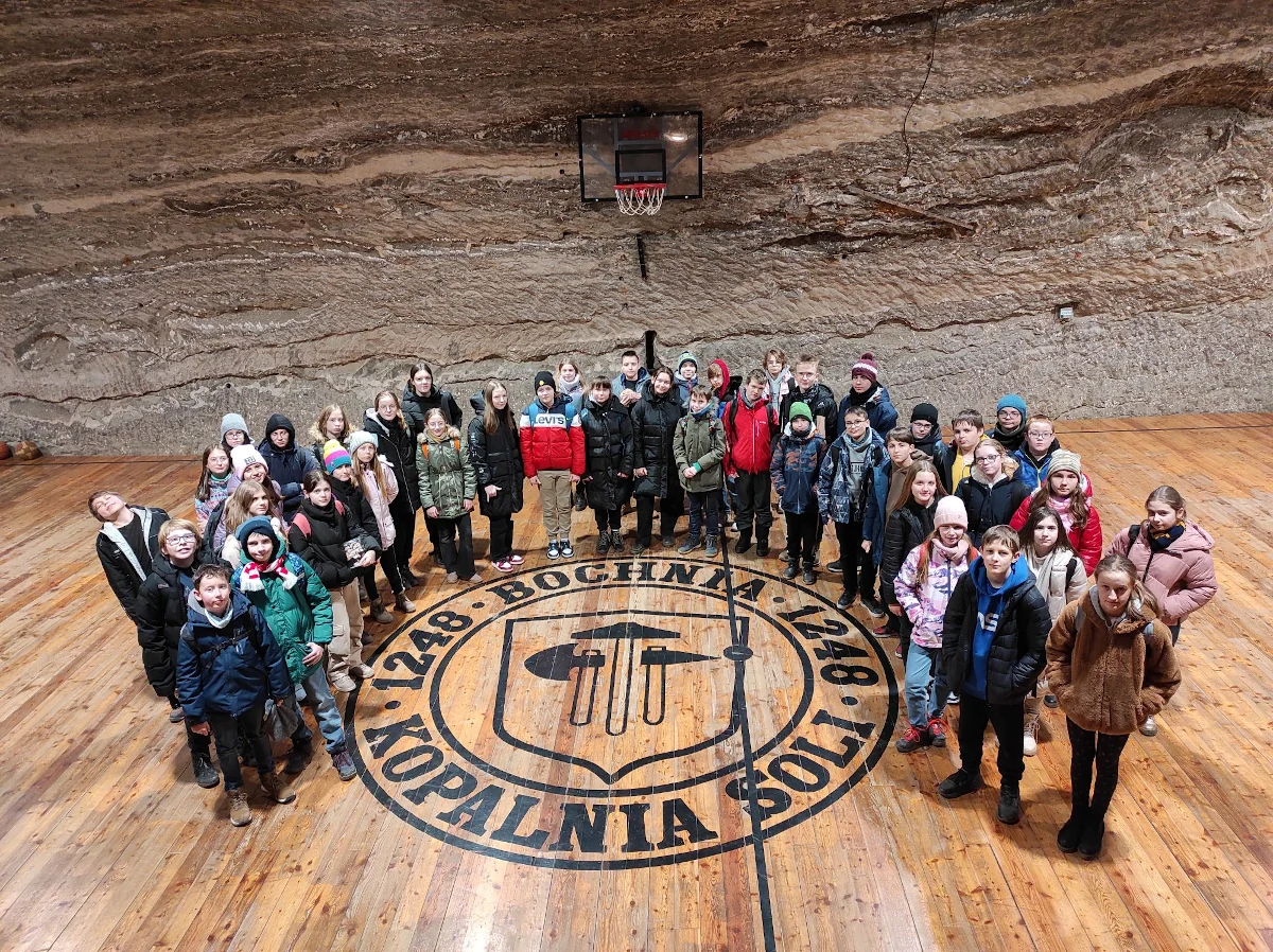 Uczniowie SP nr 2 zwiedzili Kopalnię Soli w Bochni