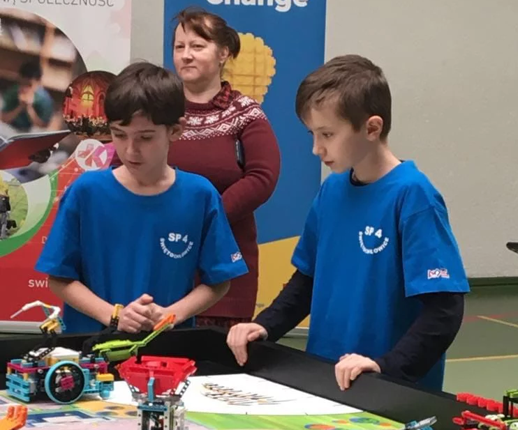 First Lego League w SP nr 4 w Świętochłowicach