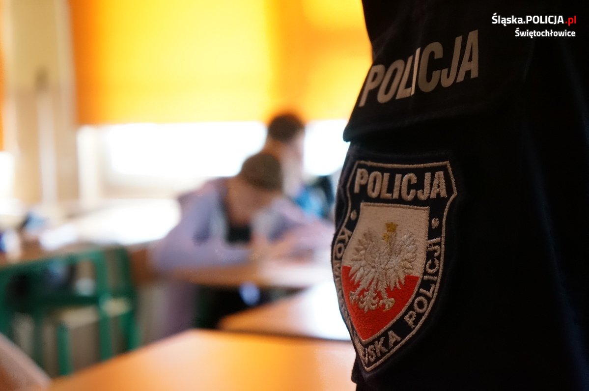 O cyberzagrożeniach z uczniami SP nr 8 w Świętochłowicach