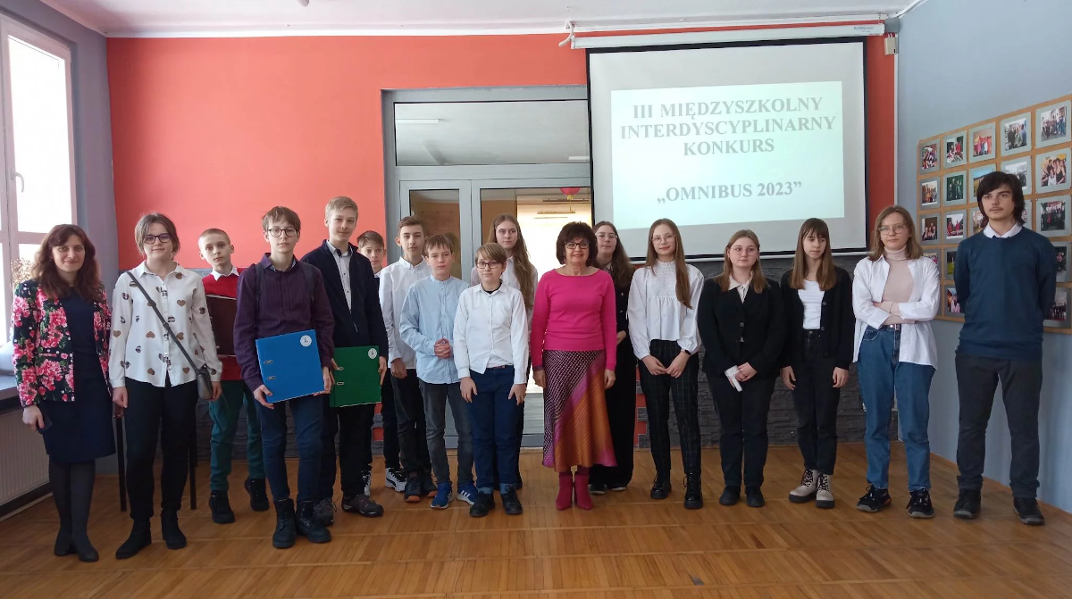 Finał Międzyszkolnego Interdyscyplinarnego Konkursu OMNIBUS 2023 w Świętochłowicach