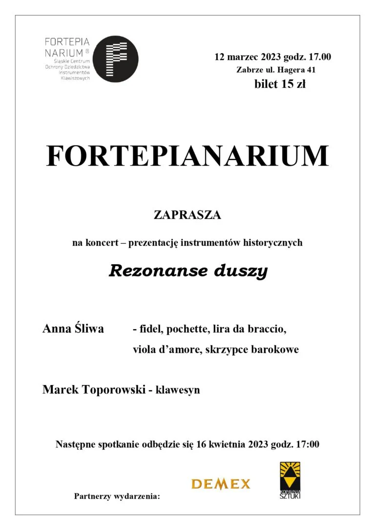 Już w najbliższą niedzielę zabrzmi koncert "Rezonanse duszy"