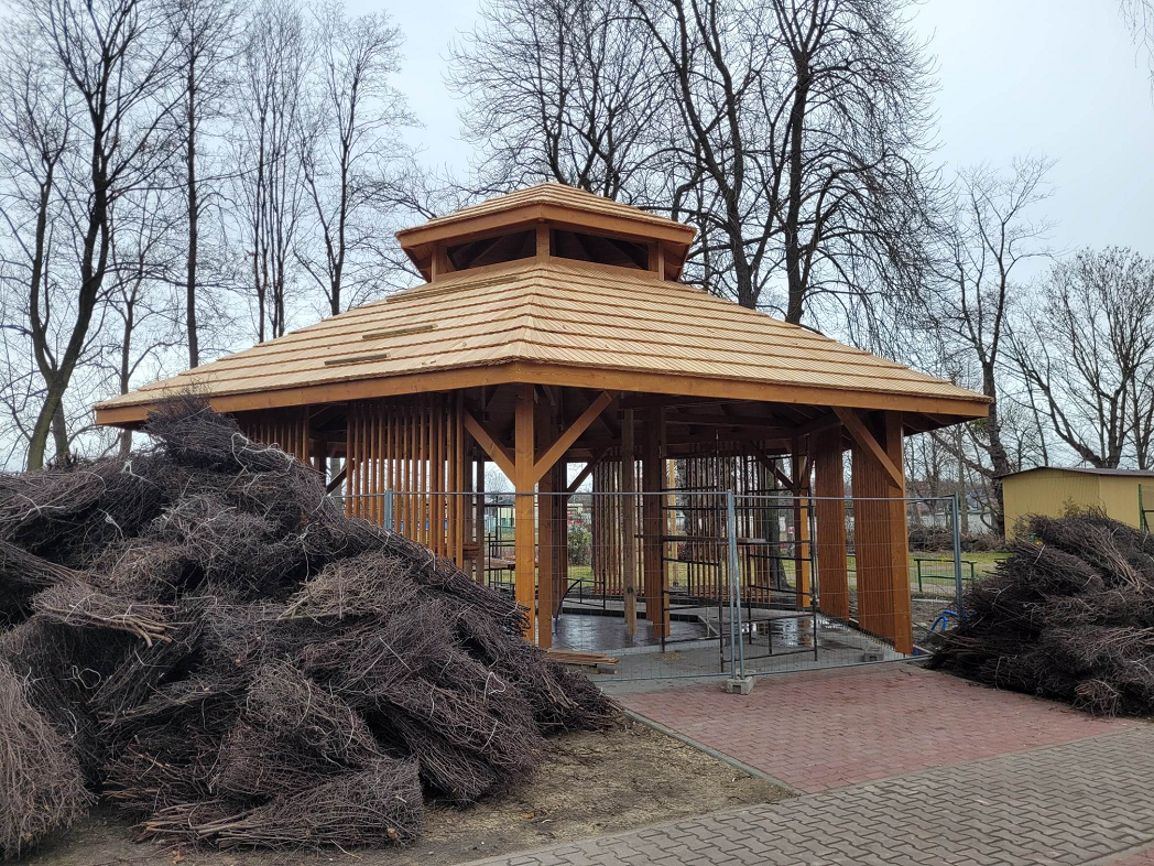 Pierwsza tężnia solankowa w Zabrzu już stoi! [ZDJĘCIA]