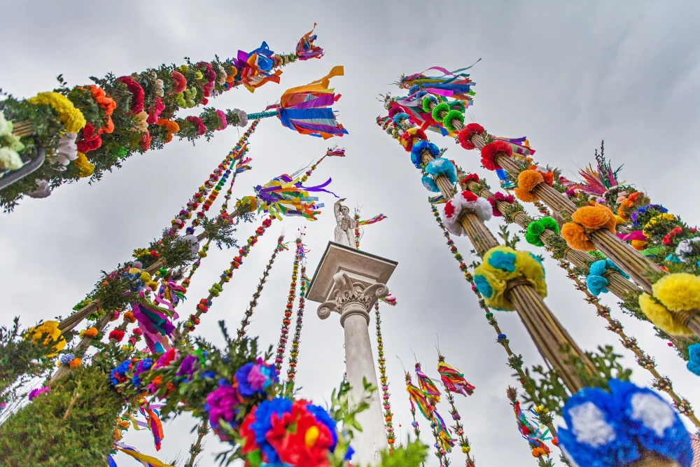 Jak Niedziela Palmowa to w Lipnicy Murowanej. To tu od 64 lat odbywa się konkurs na palmę wielkanocną. Największe mierzą ok. 30 metrów!