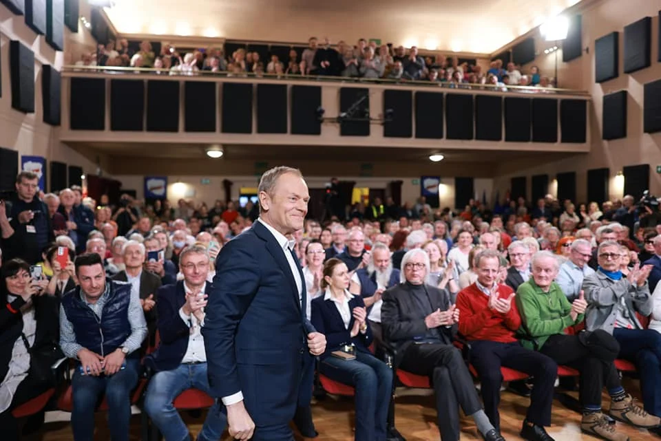 Trasa Platformy Obywatelskiej. Donald Tusk przybył na Śląsk
