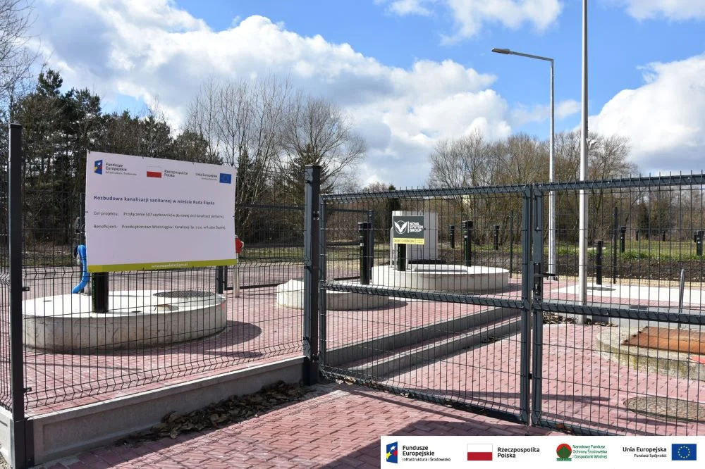 Przy ulicy Morskiej w Halembie powstała nowoczesna przepompownia ścieków