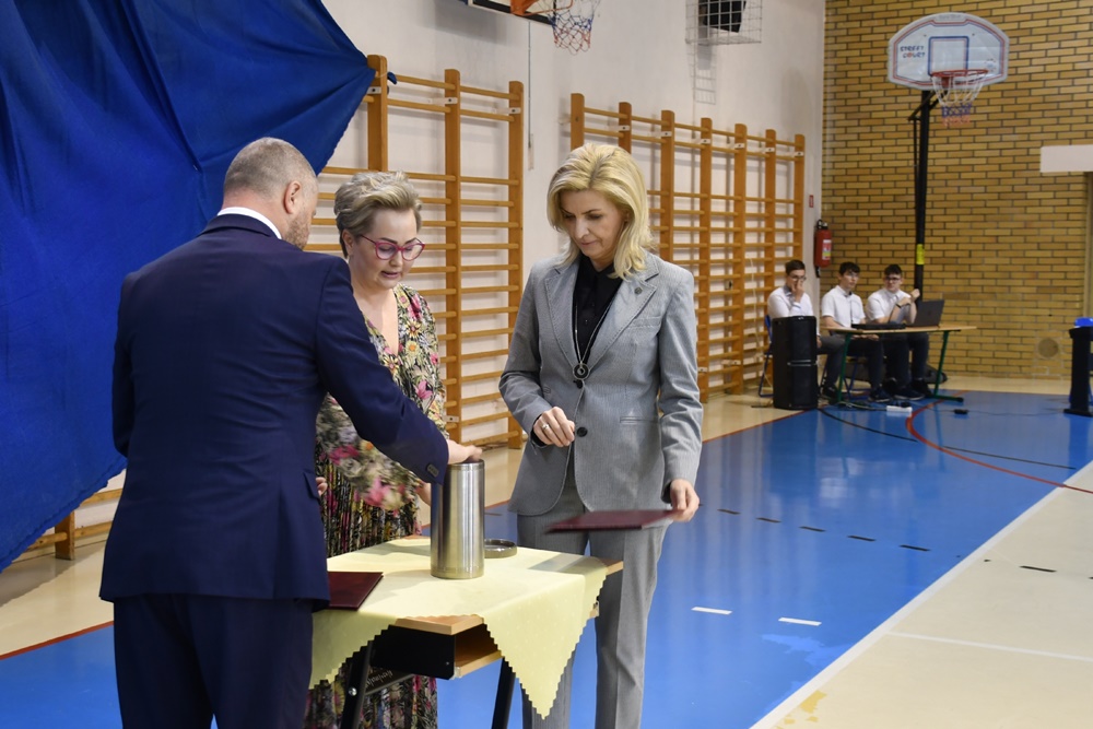 Wmurowanie Kapsuły Czasu w SP 17 20