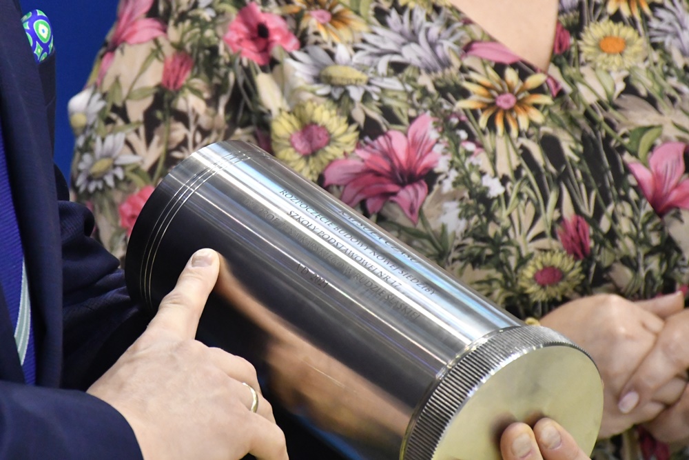 Wmurowanie Kapsuły Czasu w SP 17 24