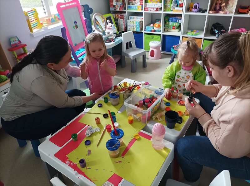 Zajęcia dla maluchów, seniorów i rodzin. Pyskowice pomagają uchodźcom w integracji