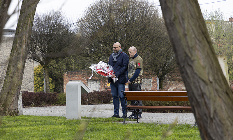 150. rocznica urodzin Wojciecha Korfantego. Burmistrz Pyskowic złożył kwiaty
