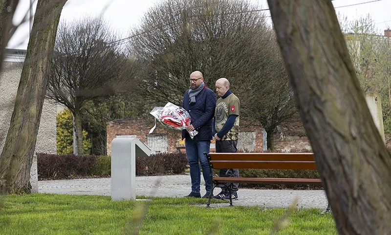 150. rocznica urodzin Wojciecha Korfantego. Burmistrz Pyskowic złożył kwiaty