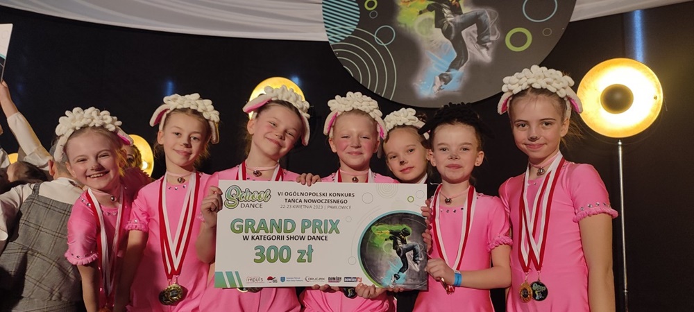 SPIN i Miraż z Wodzisławskiego Centrum Kultury nagrodzone na zawodach tanecznych