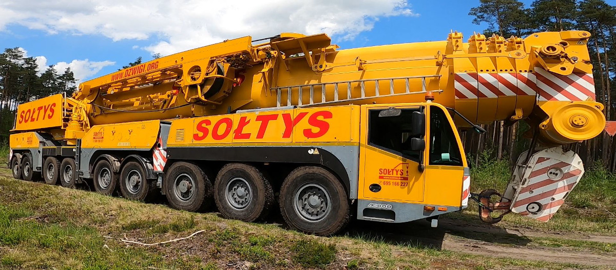 Dźwigi Łaziska Sołtys - potężna siła podnoszenia, której możesz zaufać!