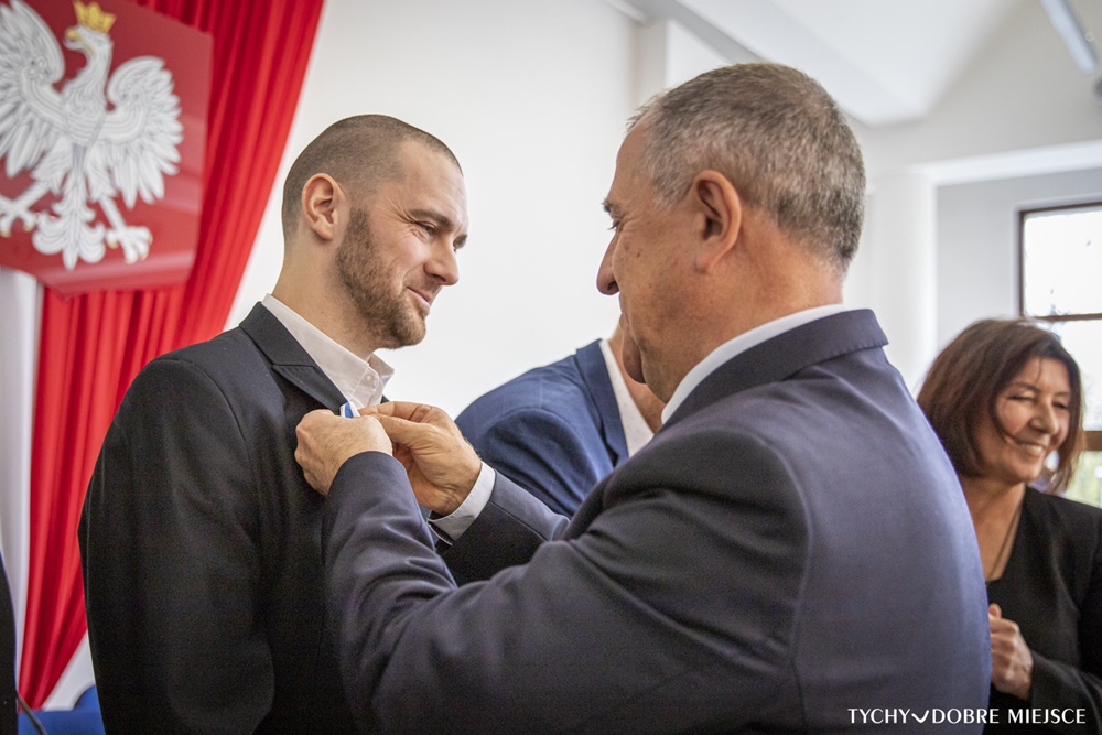 Honorowi Dawcy Krwi w Tychach wyróżnieni