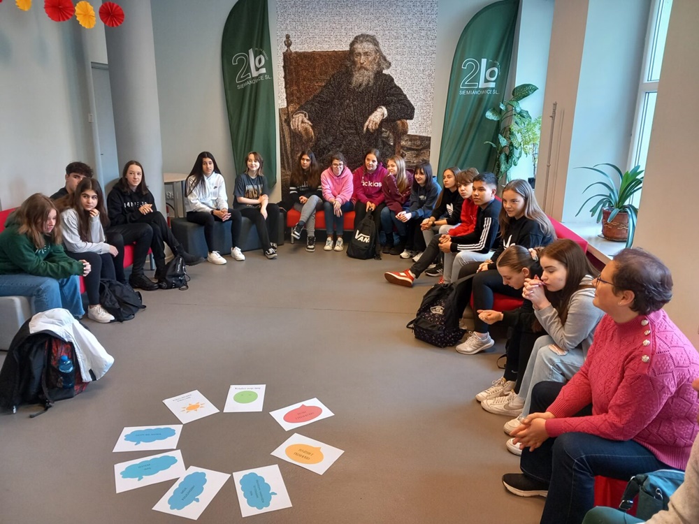 Siemianowice Śląskie: Mateja gościła uczniów z Madrytu