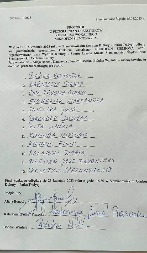 Poznano Finalistów IX edycji Mikrofonu Siemiona. Poznaj tych szczęśliwców!