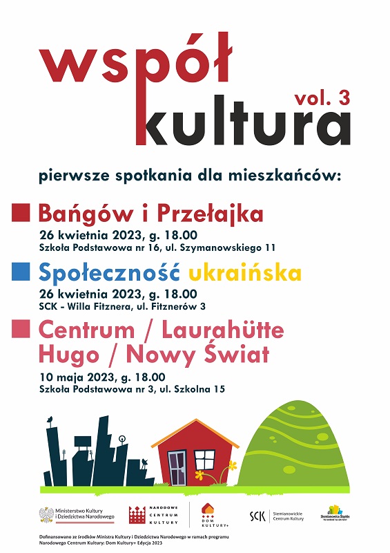 Rusza projekt "współ/kultura, vol. 3".Spotkania z mieszkańcami w Siemianowicach Śląskich