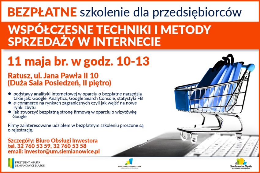 Bezpłatne szkolenie dla siemianowickich przedsiębiorców. Poznaj szczegóły!