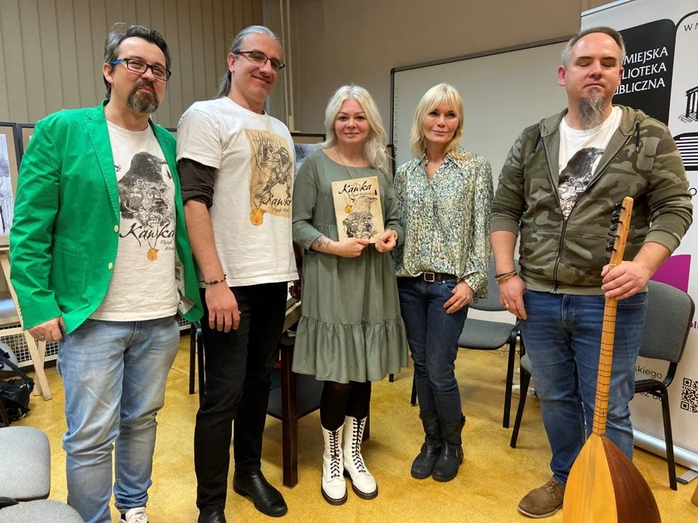 Spotkanie autorskie z Adamem Kaczmarczykiem w mysłowickiej bibliotece