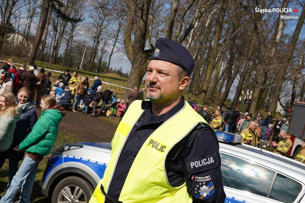 "Szukanie Zajączka" z orzeską Policją. Zobacz, co się działo!